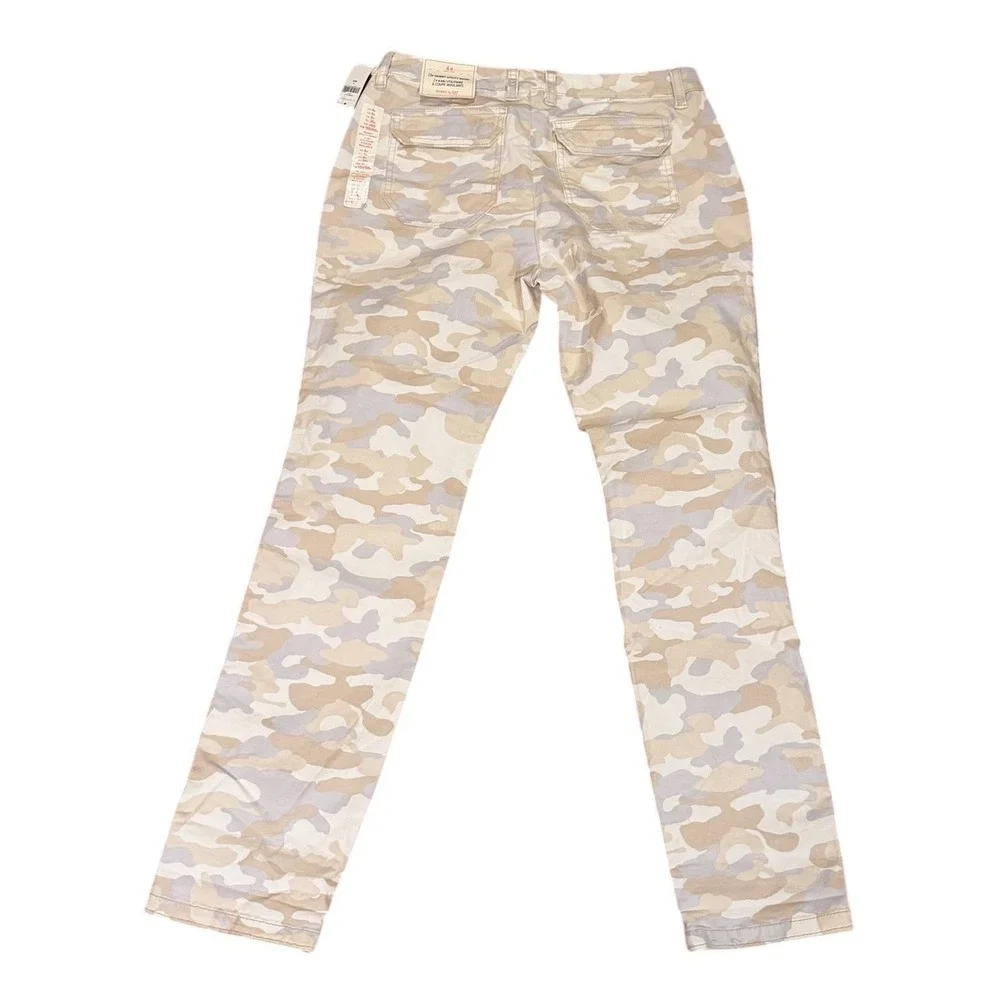 Y2K Gap Khakis Skinny Utility Khaki Pants Womens 4R Desert Camo Low Rise NWT - Picture 2 of 3